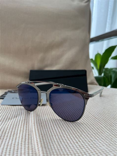 dior blue reflective sunglasses|dior sunglasses authentic.